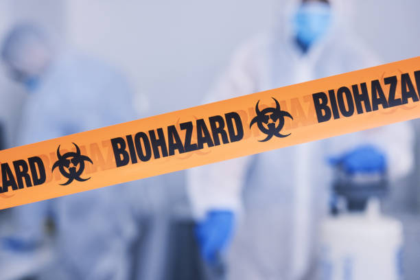 Professional Drug Lab Cleanup technician working in Farmingdale, NJ